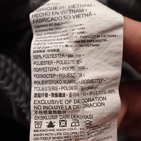 Jordan Air Track Jogger Pants Boys Large 12–13yrs Gray White Athletic - Picture 12 of 12